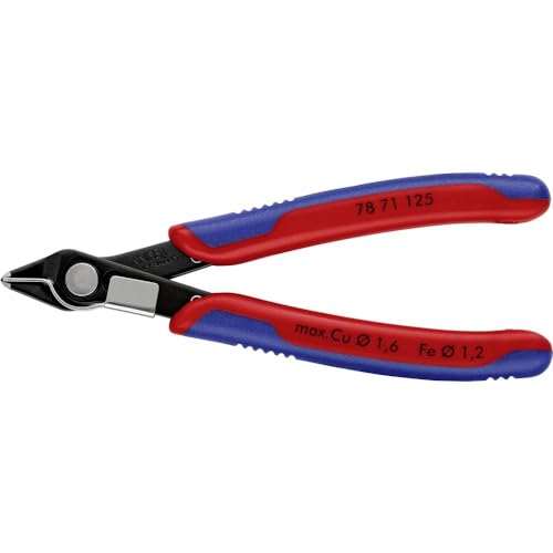 KNIPEX 7871125 KNIPEX Super Nipper 4.9 inches (125 mm) with Lead Catcher