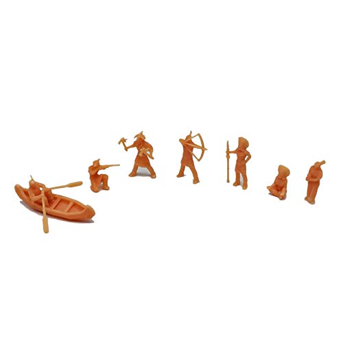 Set Miniaturas Tribus Indígenas Americanas 1:72 miniatura 1