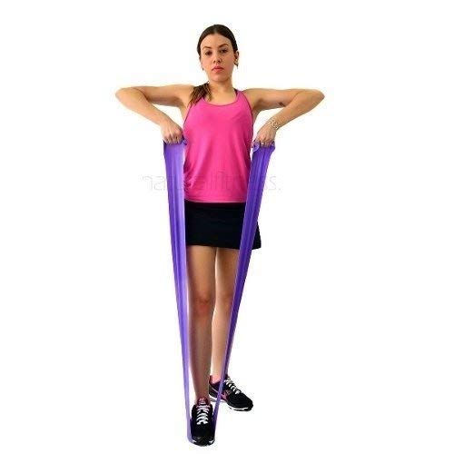 Faixa Elástica SuperBand para Exercícios de Intensidade Média Supermedy Rosa