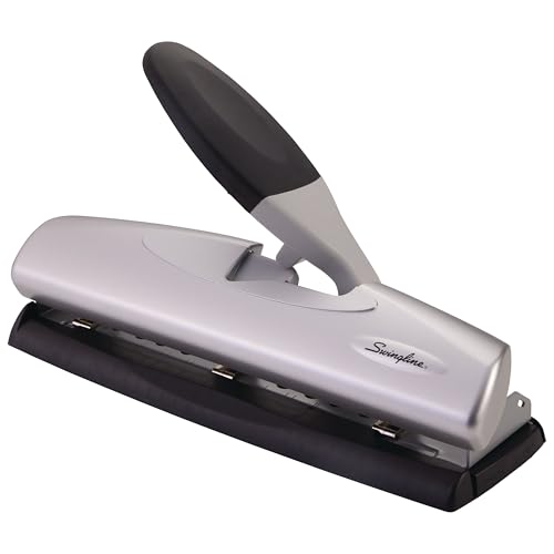 Swingline LightTouch High Capacity Desktop Punch, 2-3 Holes, 20 Sheets (A7074030)