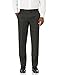 Van Heusen Men's Flat Front Ultimate Traveler Pant, Dark Charcoal, 32W x 32L