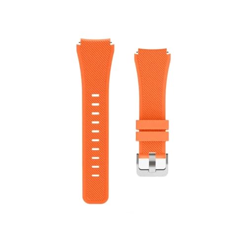 [SRMVRNKNNK] Fit For Xiaomi Watch S3/S2/S1 Active/S1 Pro/Fit For Mi Color2 �ɓK������V���R���o���h�A(Orange 1,22mm Universal)