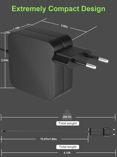 Cargador USB C 65W compatible con MSI Claw y Switch OLED 4