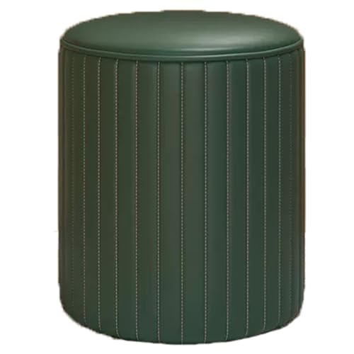 Tabouret de vanité en PU vert et or S3YT8U avec chaise rembourrée