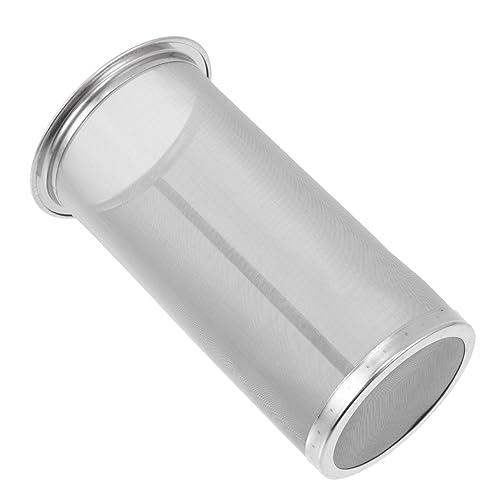 BRIGHTFUFU Stainless Steel Filter Cask for Wine Cold Brew Mesh Strainer Wide Mouth Jar Lid
