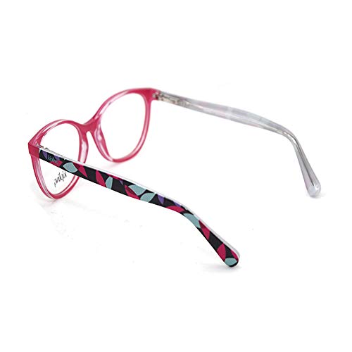 Óculos de Grau Kipling KP3108 F996 Vermelho Estampado Lente Tam 49