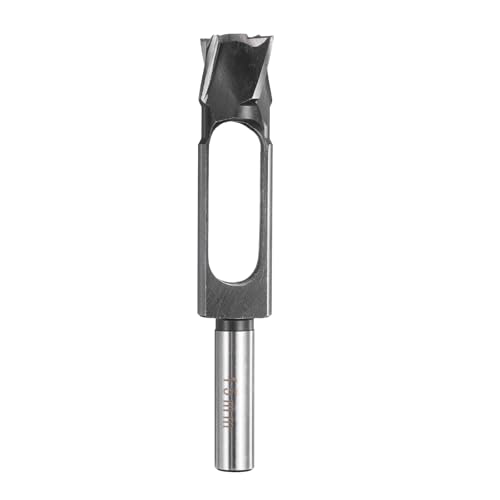 Image of HARFINGTON Wood Tenon Dowel Plug Cutter 15mm Metric Tenon Dowel Cutting Tools Drill Bit High Speed Steel Wood Plug Dowel Cutter with Round Shank for Woodworking Furniture Making
