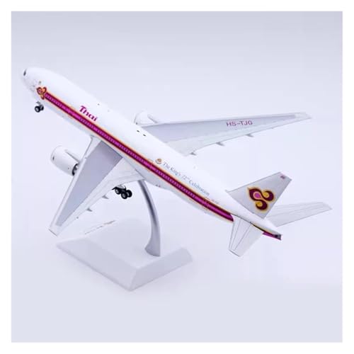 Aviones de metal fundido a presión escala 1:200 de Thai B777-200 acabado prémium 4