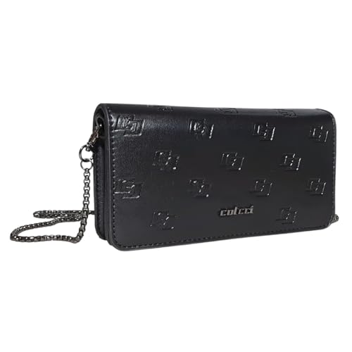 Carteira Colcci Feminina Gravação (Preto)