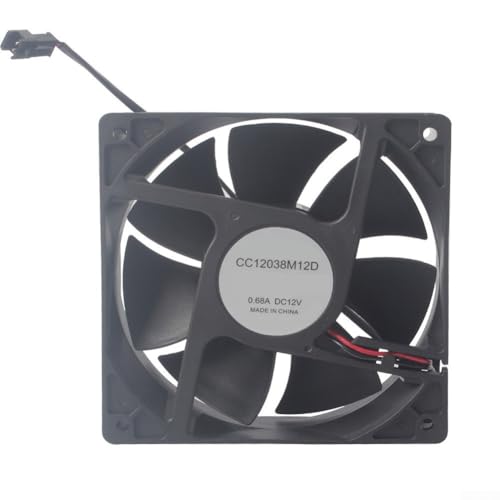 Ventilador digital de repuesto para horno de gravedad compatible con parrillas de carbón 560 800 1050XL, 12 V CC, 120 x 120 x 38 mm, modo de accesorio de barbacoa de tamaño compacto