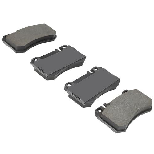 Image of QUALITY-BUILT Rear Semi-Metallic Brake Pads, Premium 1001-0984M, Compatible with 2003-2011 Mercedes-Benz (CL55 AMG,CL600,CL65 AMG,CLK55 AMG,CLK63 AMG,CLS55 AMG,E55 AMG,S55 AMG,S65 AMG,SL55 AMG,SL600)