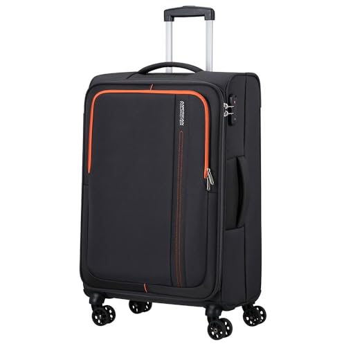 American Tourister Buscador De Mar - Spinner M, Maleta, 68 Cm, 61 L, Gris Gris Carbón American Tourister Buscador De Mar - Spinner M, Maleta, 68 Cm, 61 L, Gris Gris Carbón