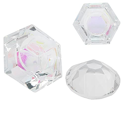 Copa Cristal para Mezcla de Líquido y Polvo Acrílico para Uñas miniatura 6