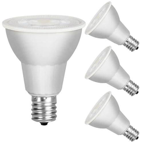 enwant Bombillas LED E17 con base intermedia de 5 W (equivalente a 40 W), 220 V, tipo R, R14, 500 lm, para electrodomésticos, no regulables, paquete de 4(Warm white)