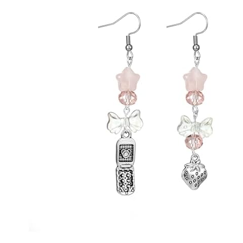 Anime Nana Hachi Earrings Y2k Cute Earrings Handmade Nana Inspired Friendship Earrings for Women Cover