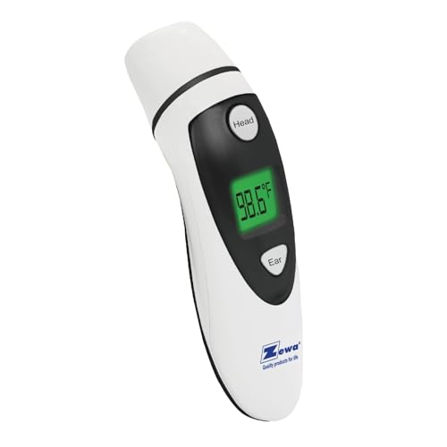 Zewa Infrared Thermometer | Professional Accuracy | Forehead & Ear