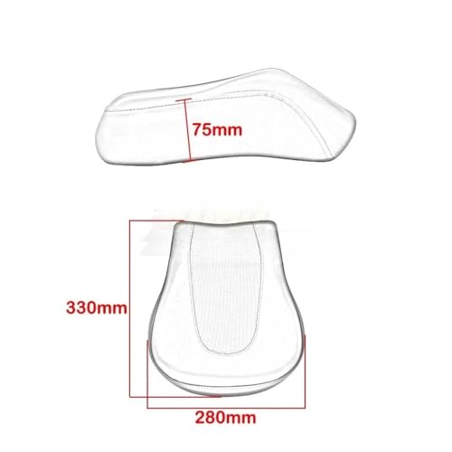 Assise passager moto Softail Springer finition premium 06-17 - 6