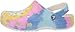 Price comparison product image Crocs Unisex Men's and Women's Classic Clog | Comfortable Slip On Casual Water Shoe, Pastel Tie Dye, 7 UK