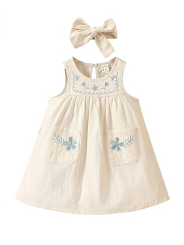 Image of Summer Dress for Baby Girl /Frocks for Baby Girl /Baby Frocks Girl Poly Rayon /Casual Dress Short Flutter Sleeve
