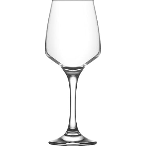 LAV 11.25 Ounce Wine Glasses | LAL Collection - Thick and Durable - Dishwasher Safe - Perfect for Parties, Weddings, and Everyday - Great Gift Idea - Set of 6 Wine Glasses Cover