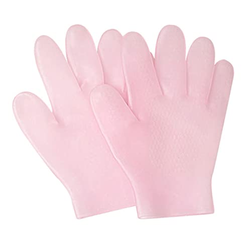 NOLITOY Dry Hand Moisturizing Gloves Overnight Lotion Gloves for Women Girls Skin-Friendly Design