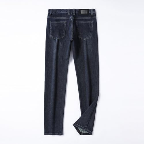Jeans Pants Trouser Denim Spring and Autumn Men's Stretch Slimming Small Classic Light Business Color Cotton Long2