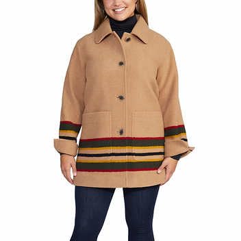 Pendleton Women's Wool Topper Coat (as1, alpha, m, regular, regular)
