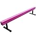 Z-Athletic Off Ground Training Balance Beam for Gymnastics (Pink, 18")