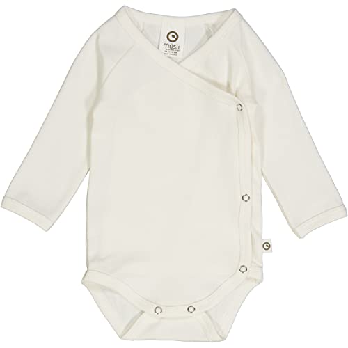 Organic Cotton RIB Body with Cross Closure 2-pack | Baby Sweater with Snap-Buttons, Machine Washable, Ideal for Baby Girl4