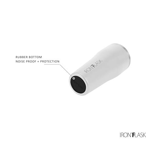 Iron °Flask Rover Tumbler - 32 Oz, Leak Proof, Vacuum Insulated Stainless Steel Bottle, Hot Cold, Double Walled, Thermo Coffee Travel Mug, Water Metal Canteen, Dark Rainbow #TOP4