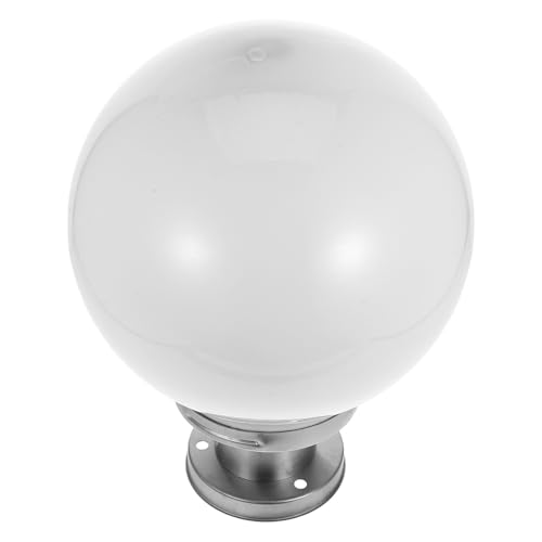 Farola de exterior moderna elegante con esfera acrílica GALPADA