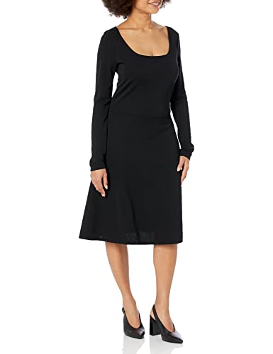Robe femme Vince L/S Square Nk longue chic stretch