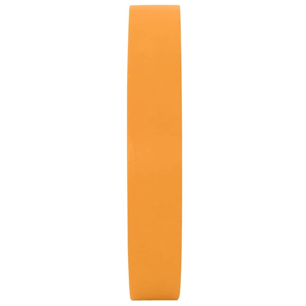 Malerklebebänder 6 Stück Gelb 19mm x 50m Papier Abdeckband für Innen und Außen Montageband Klebeband stark reißfest wetterfest selbstklebend für Haushalt Werkstatt Baustelle
