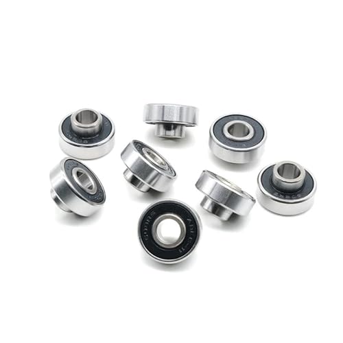 Roulements espacement intégrés 608 RS longboard spacer skate 8 pièces