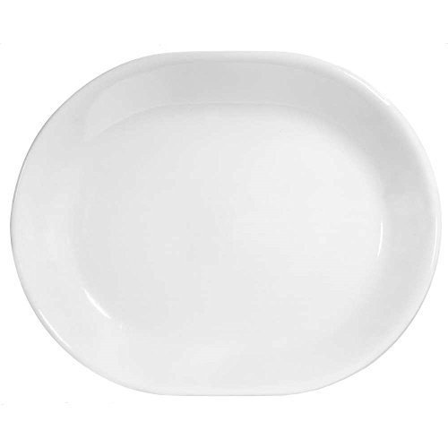 Corelle Vitrelle 38-Piece Service for 12 Dinnerware Set, Triple Layer Glass and Chip Resistant, Lightweight Round Plates and Bowls Set, Winter Frost White - Image 6