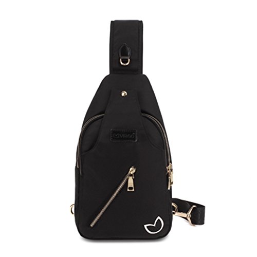 Sac de messager occasionnel pour mesdames et poches de sport