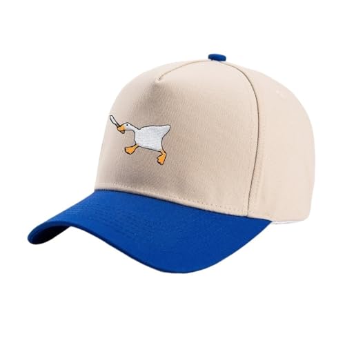 Casquette de baseball brodée en coton bleu pour vos sorties en ville et weekends décontractés