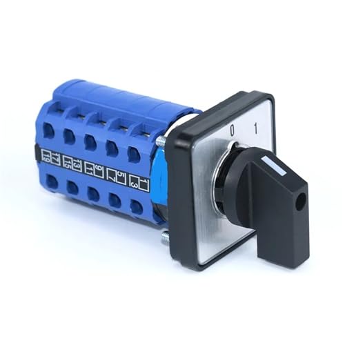 Interrupteur à cames 20 bornes pour commande sécurisée de circuits triphasés 660V - 3