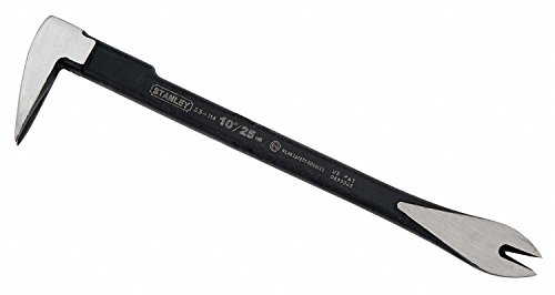 Stanley Präzisionseisen/Meißel (schmale dünn-geschliffene Schaufel Flache Ausfühung 25 cm Länge) 0-55-114 Silber