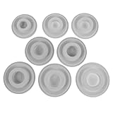 Healvian Tablero de Diseño de Cuentas para Joyería 8 Piezas 8 Tamaños, Bandeja de Cuentas Pe Superficie Lisa, Herramienta para Pulseras y Collares Diy, Organizador para Abalorios