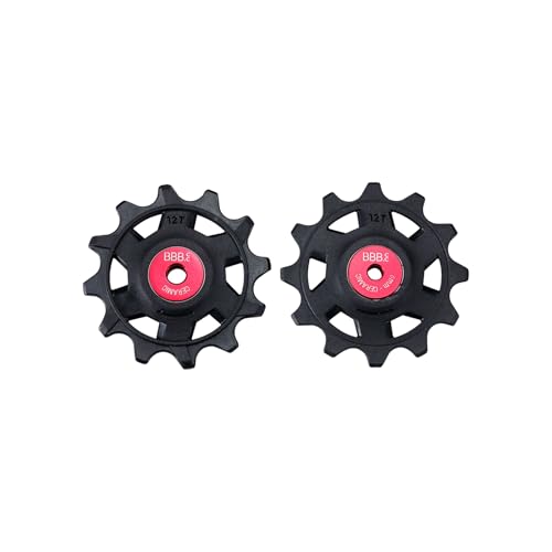 Roues Jockey en céramique 12T SR-XPLR BBB Cycling RollerBoys BDP-20X pour dérailleur SRAM