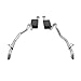 Flowmaster 17106 Force II Cat-Back Exhaust Kit 2.5 Inch Aluminized Steel Compatible with 1987-1993 Ford Mustang GT 5.0L