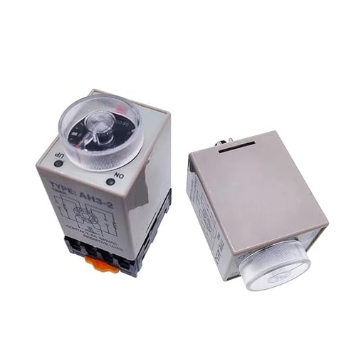 Relé temporizador AH3-3 soluciona fallos de arranque con retardo de encendido 12V 0-6s