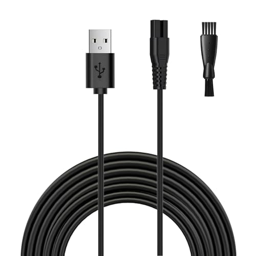 Replacement Charging Cable Only Fit for Meridian Grooming Electric Shaver Trimmer
