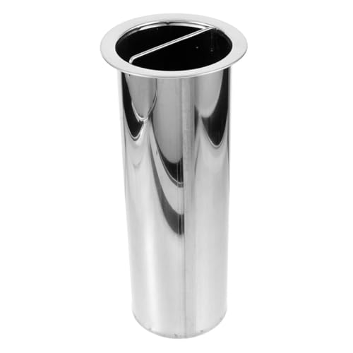 TOYANDONA Spießhalter Zum Grillen Aus Edelstahl Grillzubehör Aufbewahrungsbehälter Für Spieße Spießbehälter Für Grillspieße Metallhalter Mit Griff Geeignet Für Essstäbchen Und Hot-pot-spieße