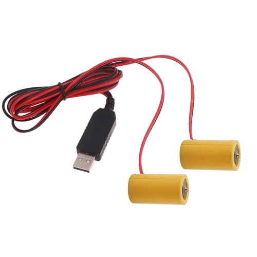 Fuente de Energía USB Sustituto 4 Pilas C 1.5V miniatura 3
