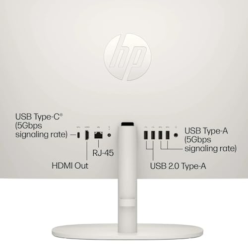 Image of HP 21.5 inch All-in-One Desktop, FHD VA Display, Intel Celeron J4025, Intel UHD Graphics 600, True Vision Camera, Wi-Fi 6, Win 11 Pro, 32 GB RAM, 1TB SSD