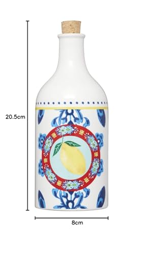 KitchenCraft World of Flavours Vinegar and Oil Bottle Set, Ceramic, Multi-Colour, 5 ml - Image 8