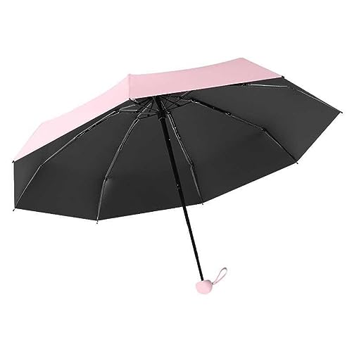 Parapluies HLTYGWX parapluie ensoleillé pluvieux femmes parasol poche crème solaire mini