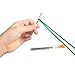 Hekisn Large-Eye Blunt Needles, Stainless Steel Yarn Knitting Needles, Sewing Needles, Crafting Knitting Weaving Stringing Needles,Perfect for Finishing Off Crochet Projects (15 Pieces)